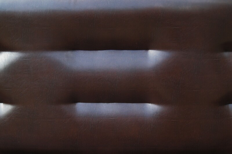Диван Аккорд 90х160 коричневый Экокожа ППУ